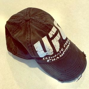 Distressed UFC Hat